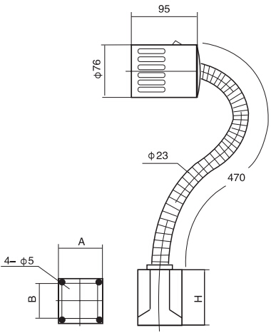 JD-01\JD-11工作灯结构图